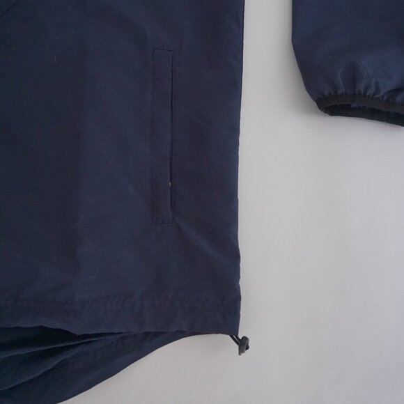 Vintage '90S Reebok Navy White Zip Up Baseball Style Windbreaker Jacket 2XL - Picture 4 of 10